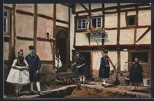 Hessen in Schwälmer Tracht