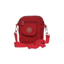 Gabaara Fashion, Umhängetasche, Herren, Rot, Einfarbig, 18, 7, 20 cm #jrI