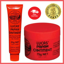 25+75g Lucas Papaw Salbe Pfote Pfote Original Australischer Import Haut Feuchtigkeitsspendend