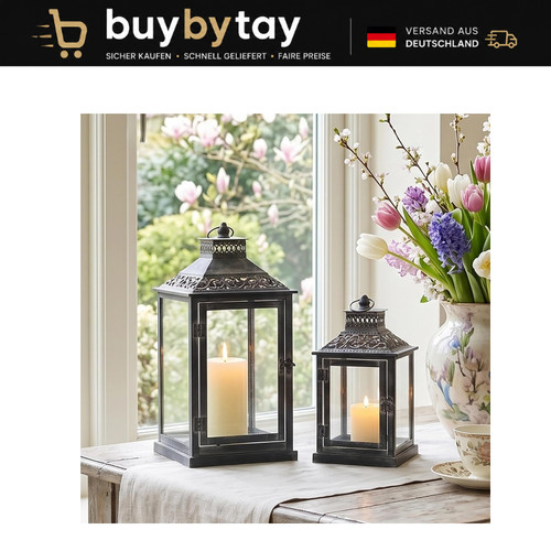 Deko laternen set - set, metall
