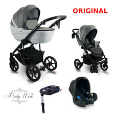 BEXA IDEAL BABYKINDERWAGEN 2in1 3in1 KINDERWAGEN + KINDERWAGEN + AUTOSITZ + ISOFIX BASIS
