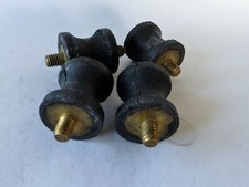 Schwingungsdämpfer Silentblöcke Maschinenfüße Schwingmetall Gummipuffer M8, Bund