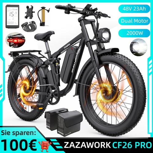2000w dual motor fatbike - motor, 26*4