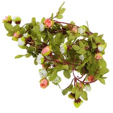  Kunstblumen Girlande