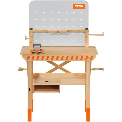 Stihl kinderwerkbank aus - aus, holz