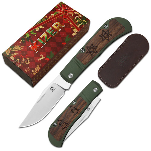 Kizer messer trestle slipjoint - messer,