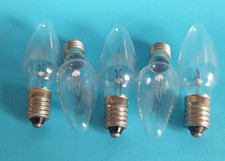 5 Stück Philips Ersatzkerzen klar 12 V 3 W  für Lichterkette