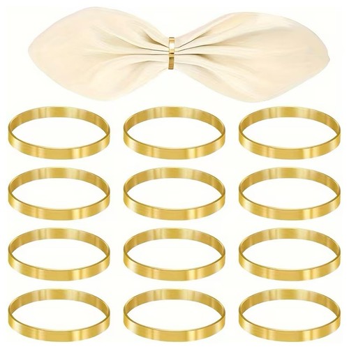 Metall serviettenringe gold - metall,
