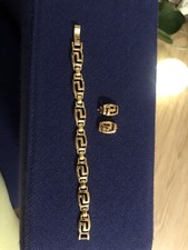 versace schmuck  Armband und Ohrringe