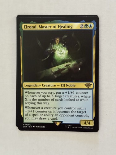 Mtg elrond master of - mtg, healing