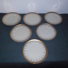 6 x alte Kuchenteller Teller