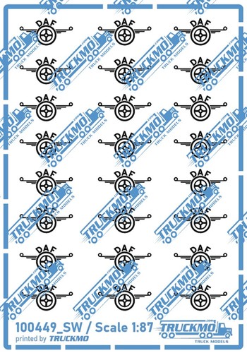 Truckmo decals daf logo 100449 - decals,