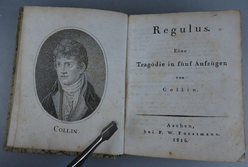Miniaturbuch regulus eine - miniaturbuch,