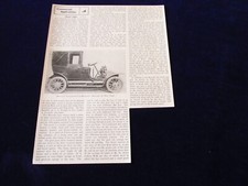 Vintage Original 1907 Renault