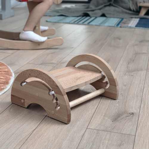 Fußstütze aus holz - aus,