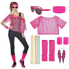 80er 90er Jahre Outfit Damen