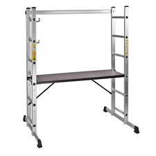 3in1 Alu Gerüstleiter Leiter