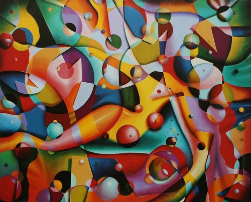 Bild 84 cm kunstdruck - x,