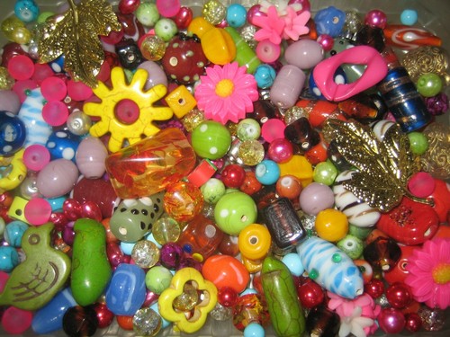 Glasperlen mix indische - glasperlen, mix/indische