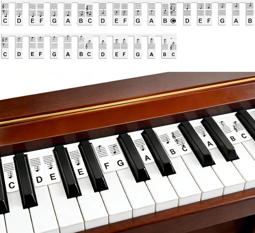 Klavier notenaufkleber für - klavier-notenaufkleber, 61