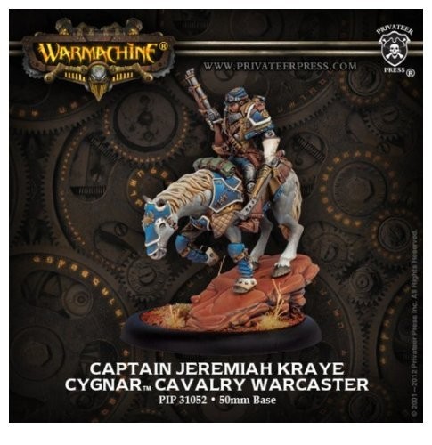 Warmachine cygnar captain - warmachine,
