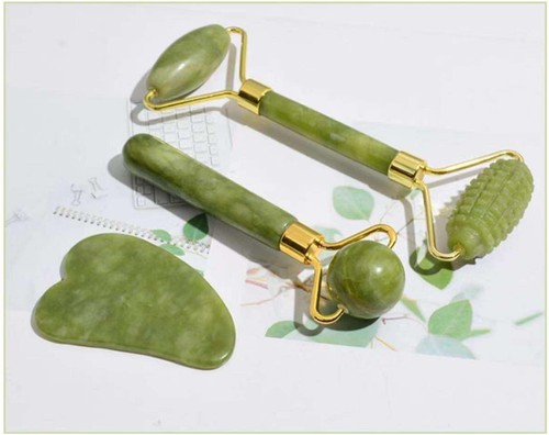 Gua sha stein gesichtsroller - gua,