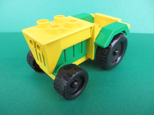 Lego duplo traktor gelb grün - lego,