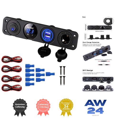 Auto ladegerät dual usb 12v - auto,
