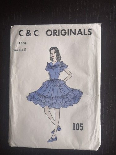 Vintage ungeschnittenes c - ungeschnittenes, c&c