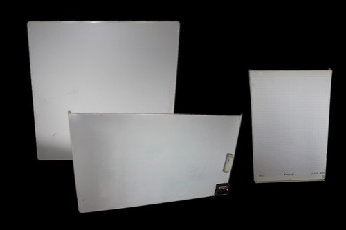 Großes white board - white,