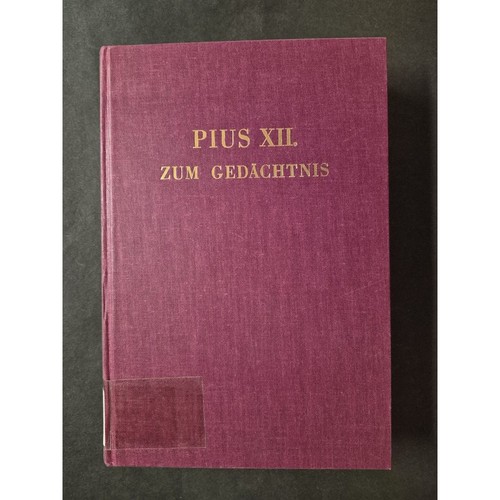 Pius xii zum gedächtnis - pius, xii.