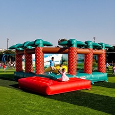 XXL Hüpfburg Dschungel Safari