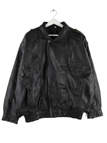 Vintage 90s leder jacke - vintage,