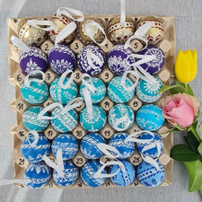 Ostereier Eier  handbemalt