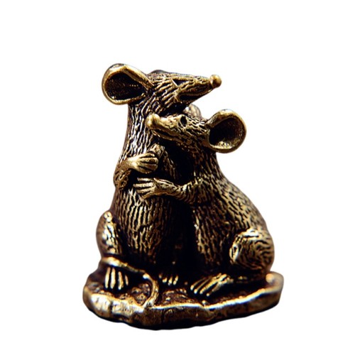 Mice statue animal sculpture - mice,