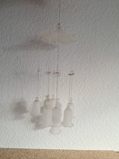 Glockenspiel Milchglas, 25 x  9 cm, sehr dekorativ