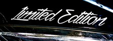 Aufkleber Limited Edition Auto Sticker Tuning JDM Decal Bike LKW Motorrad Car 