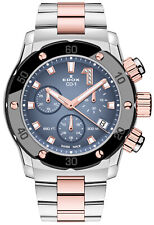 EDOX CO-1 Chronolady - 10255 357RM BUIDR Damenuhr Armbanduhr Diver Chronograph