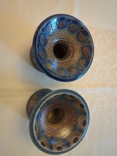 Handarbeit Kerzenhalter Ton 9.5 Cm Hoch Durchmesser 7.5 Cm