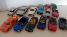 BMW Konvolut 1:43 burago, Herpa, highspeed, Minichamps Welly ua. 14xBMW Sammlung