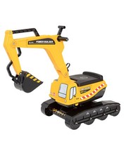 Falk Sitzbagger mit Rädern beweglicher Baggerarm Kinder Sandspielzeug