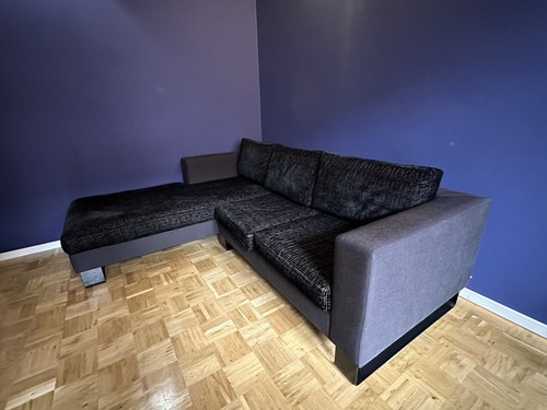 Schwarzes lambert design sofa - schwarzes,