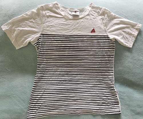 Shirt weiß blaue - t-shirt,,