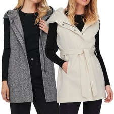Only Damen Weste Kapuzenweste