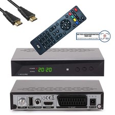 Anadol HD 222 PRO Full HD DVB-S2 Sat Receiver 1080p Scart HDMI USB HDTV klein
