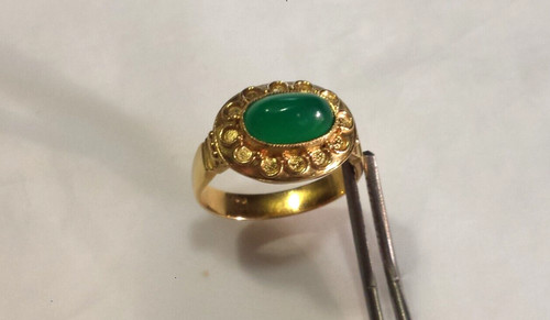 Ring 750 gold - ring, mit