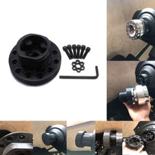 Quick Release Steering Wheel Adapter For  Thrustmaster T300RS/T500RS Black