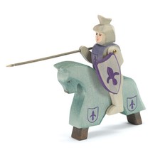 Ostheimer  Ritter reitend blau