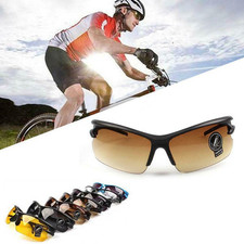 UV400 Sonnenbrille Sport HD Fahren Brille Nachtsicht Radfahren Reiten