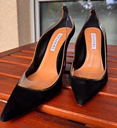 Aquazzura obsession 105 suede - obsession,